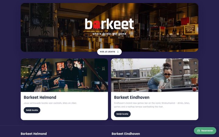 Screenshot of barkeet.nl