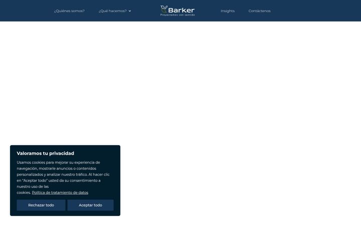 Screenshot of barker.com.co