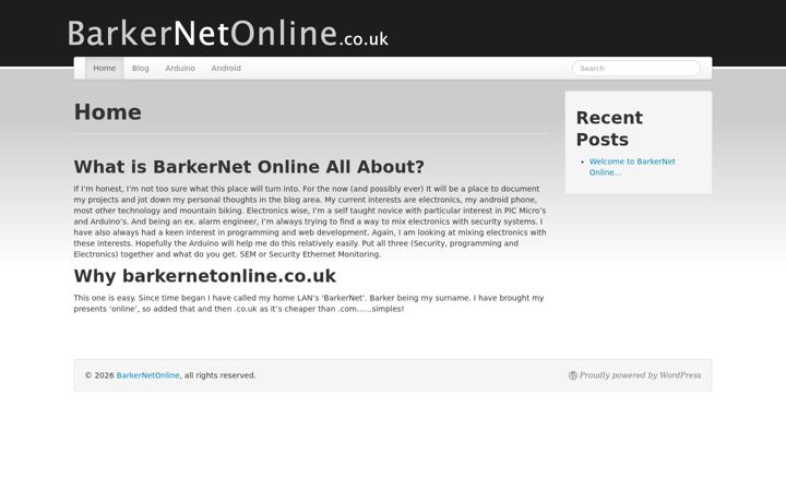 Screenshot of barkernetonline.co.uk