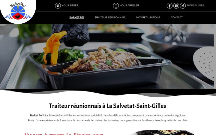 Screenshot of barketpei.fr