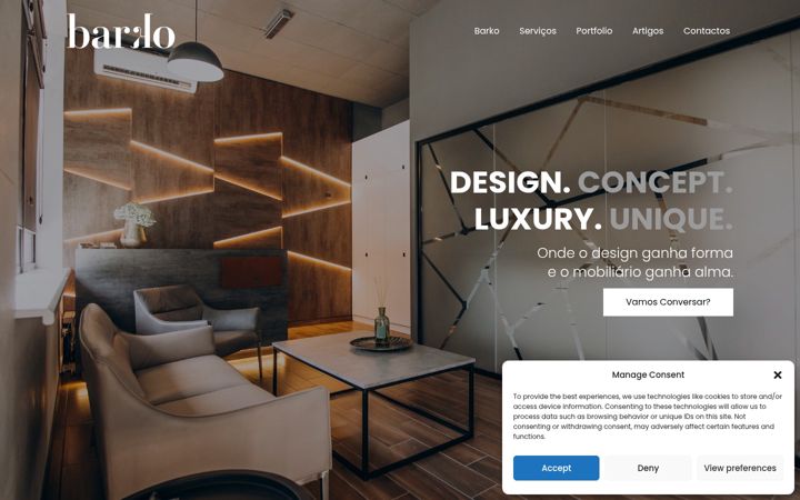 Screenshot of barko.pt