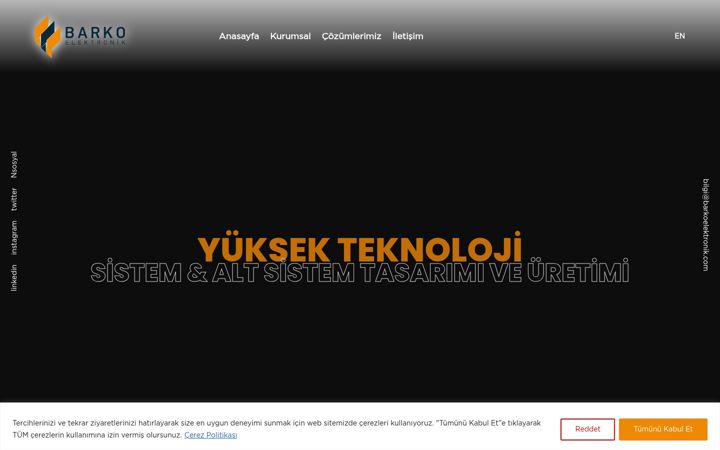 Screenshot of barkoelektronik.com