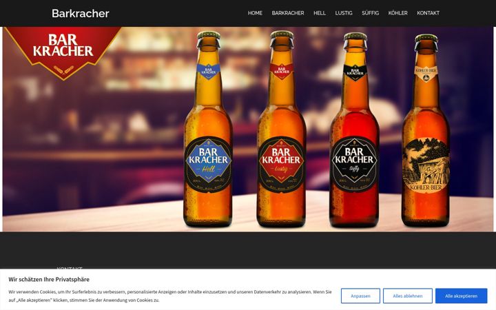 Screenshot of barkracher.ch