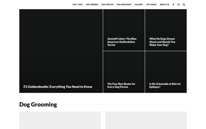 Screenshot of barkspot.com