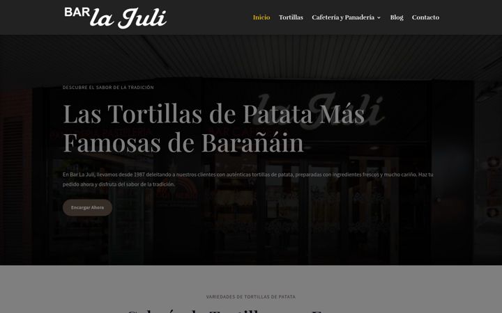 Screenshot of barlajuli.com