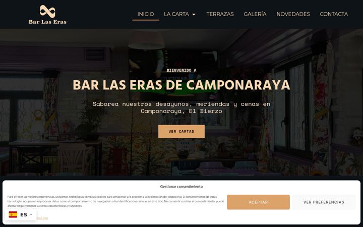 Screenshot di barlaseras.es