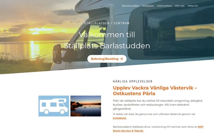 Screenshot of barlastudden.se