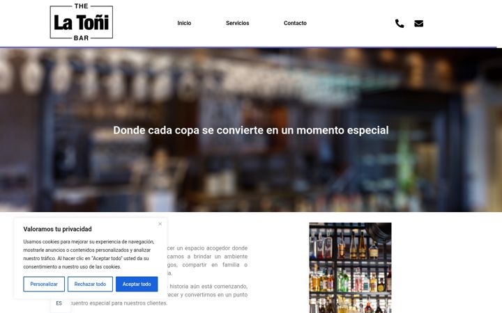 Screenshot of barlatoni.com