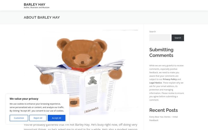 Screenshot of barleyhay.com