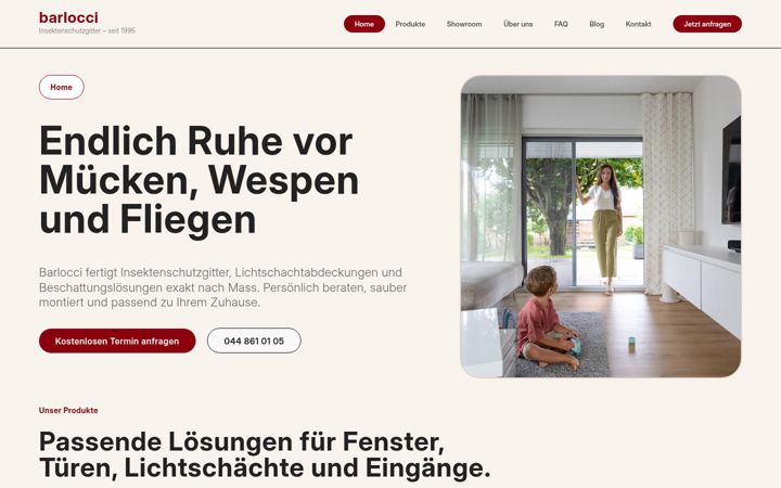 Screenshot of barlocci.ch