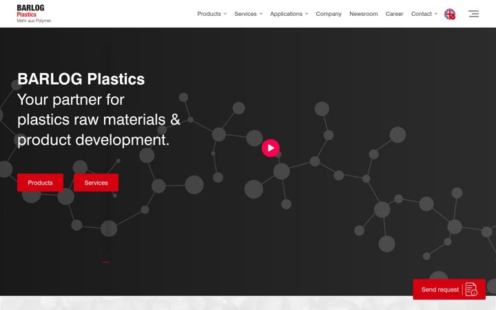 Screenshot of barlog.de