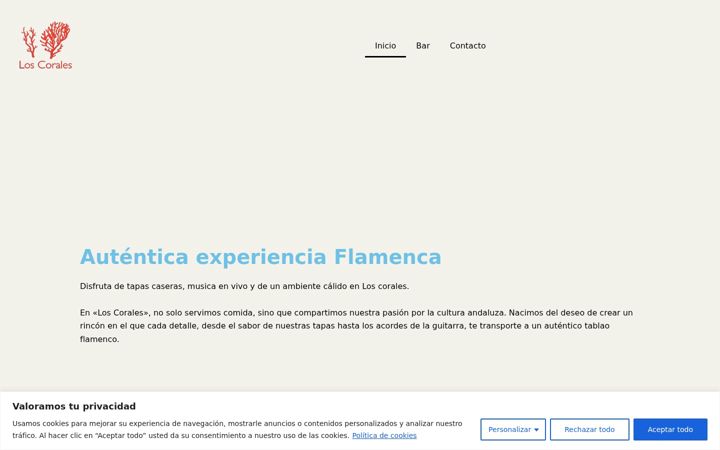 Screenshot of barloscoralespuertodelcarmen.com