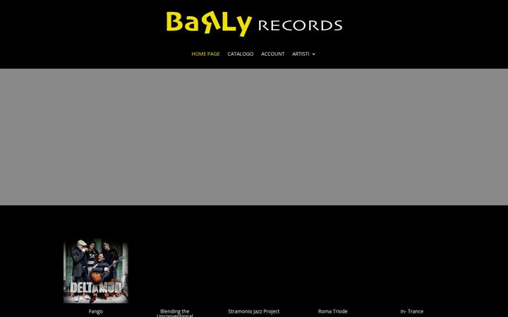 Screenshot of barlyrecords.it