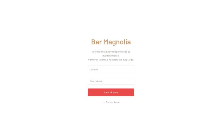 Screenshot of barmagnolia.es