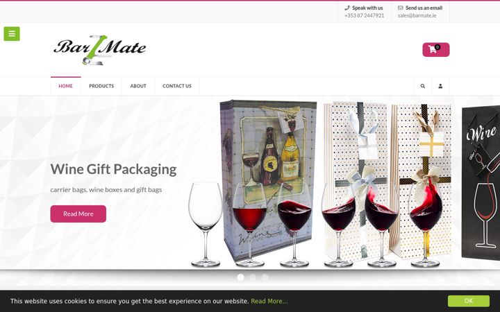 Screenshot of barmate.ie