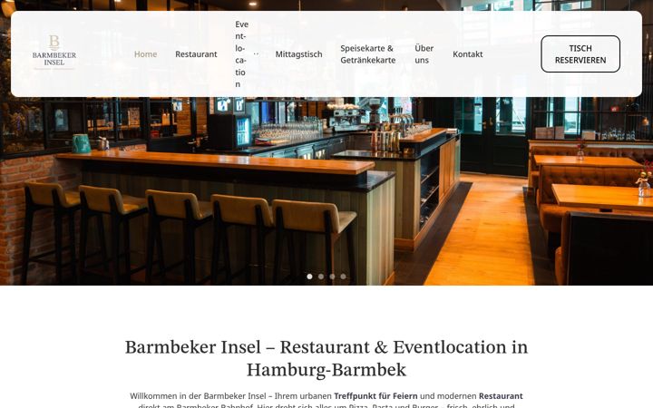 Screenshot of barmbeker-insel.de