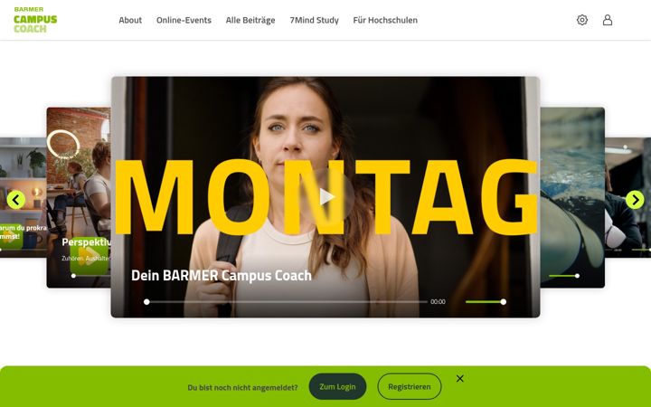 Screenshot of barmer-campus-coach.de