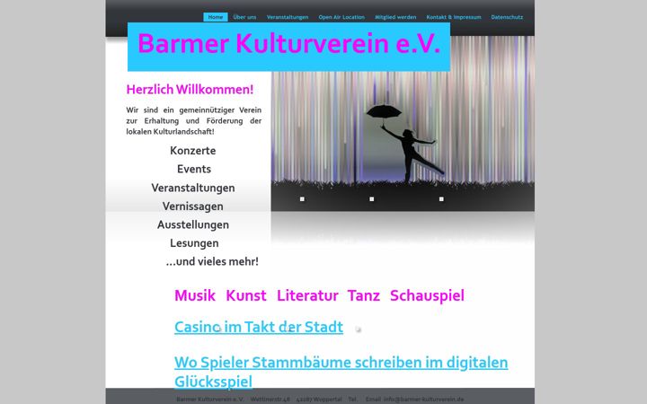 Screenshot of barmer-kulturverein.de