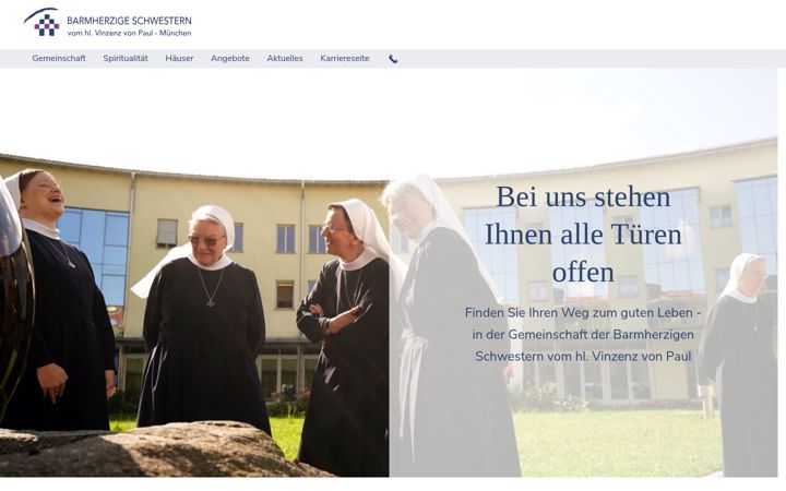 Screenshot of barmherzige.net