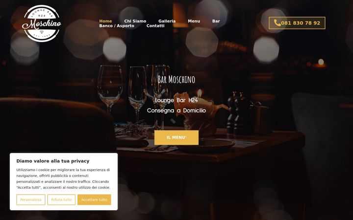 Screenshot of barmoschino.it