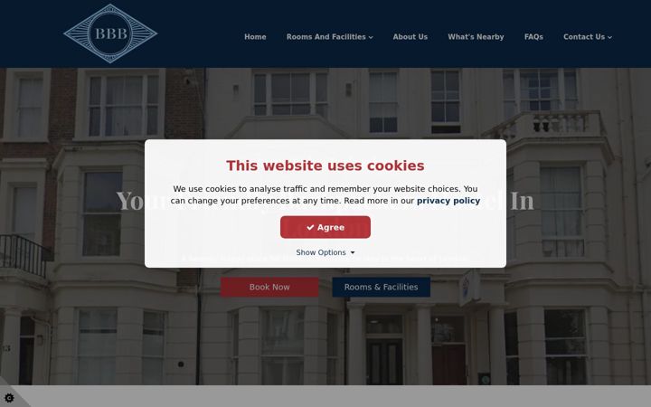 Screenshot of barmybadger.com