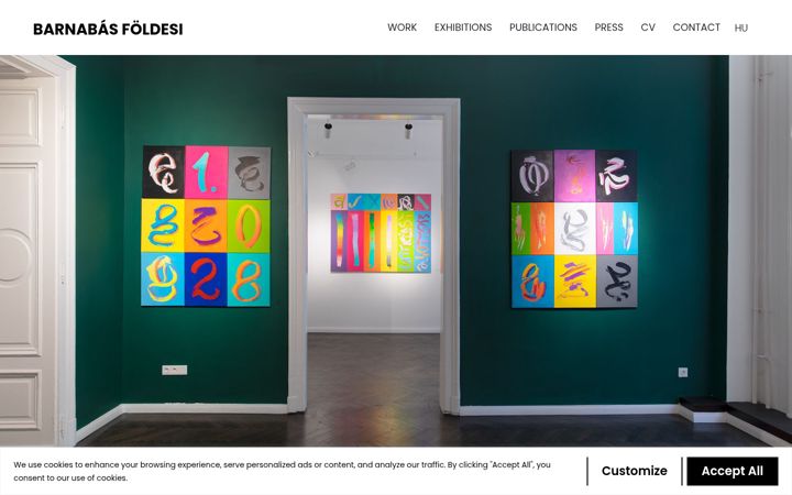 Screenshot of barnabasfoldesi.com