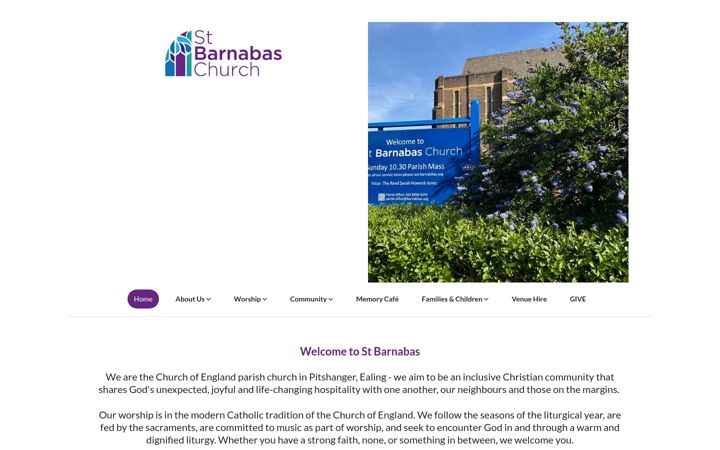 Screenshot of barnabites.org