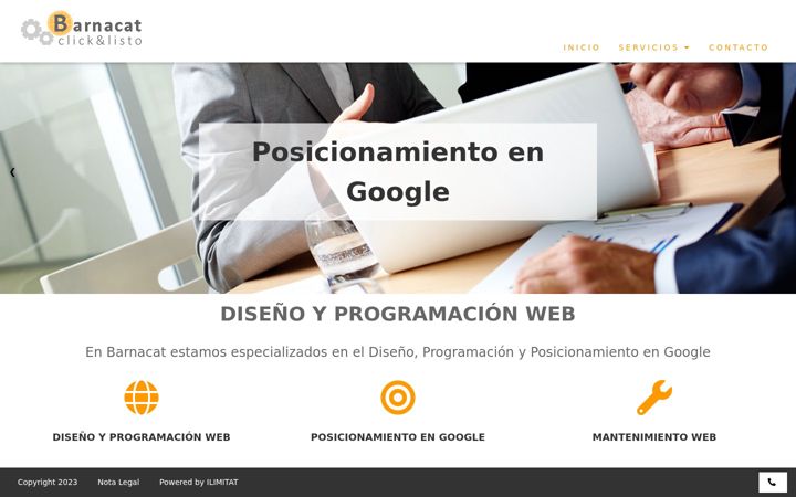Screenshot di barnacat.es
