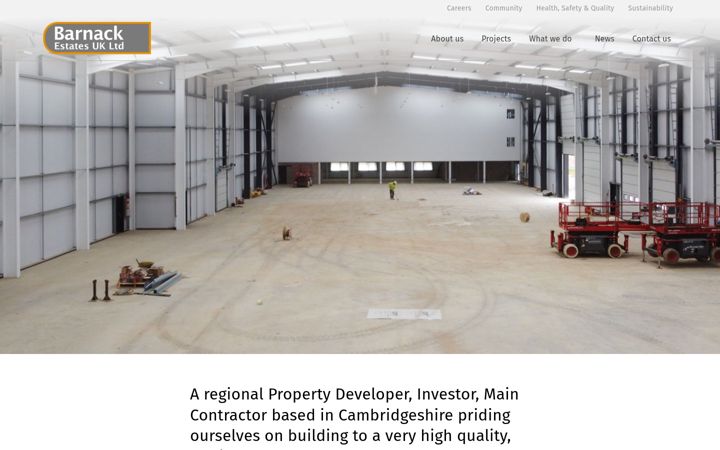 Screenshot of barnack.com