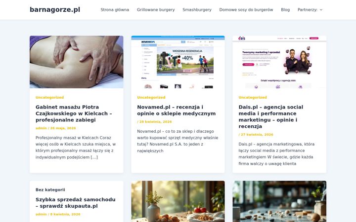 Screenshot of barnagorze.pl