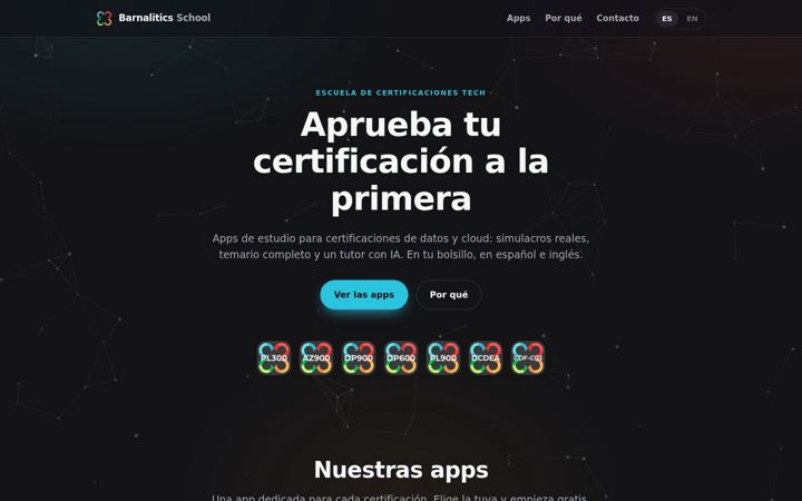 Screenshot of barnalitics.com