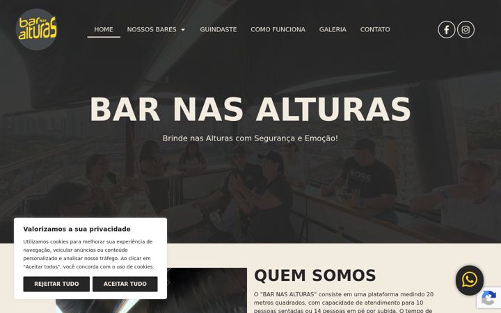 Snimka zaslona za barnasalturas.com.br