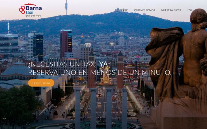 Screenshot of barnataxi.com