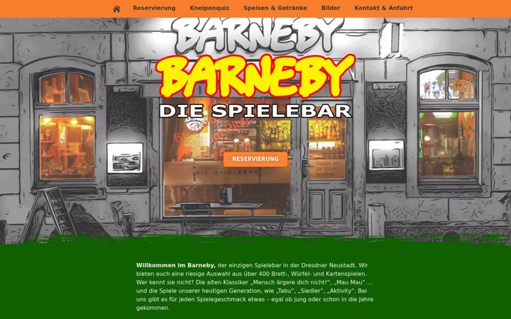 Ekrano kopija barneby-dresden.de
