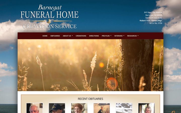 Screenshot of barnegatfh.com