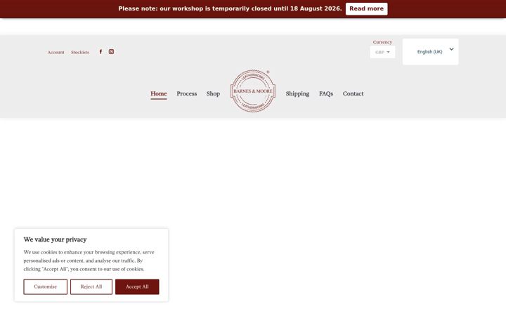 Screenshot of barnesandmoore.co.uk