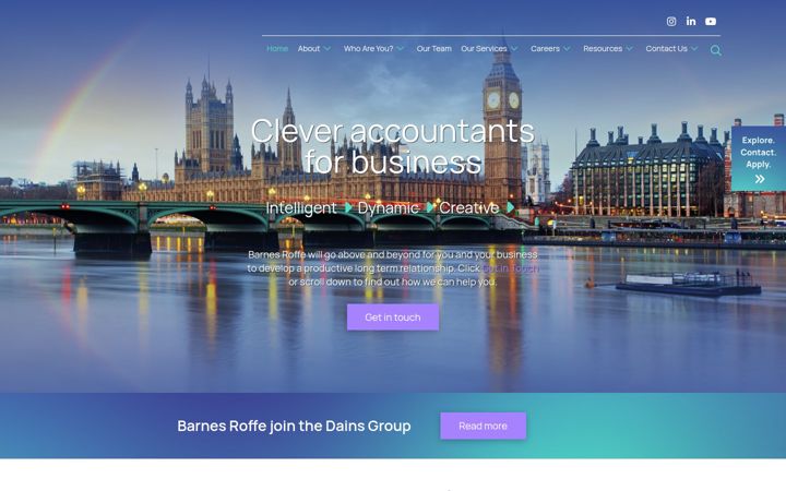 Screenshot of barnesroffe.com