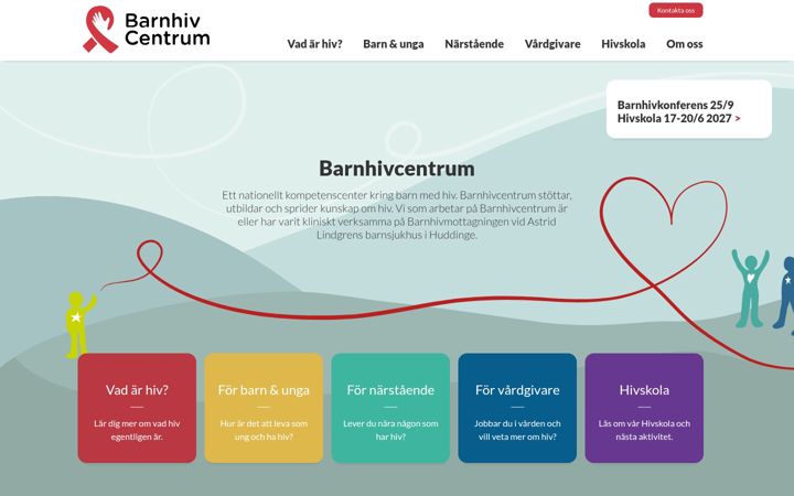 Zrzut ekranu barnhiv.se