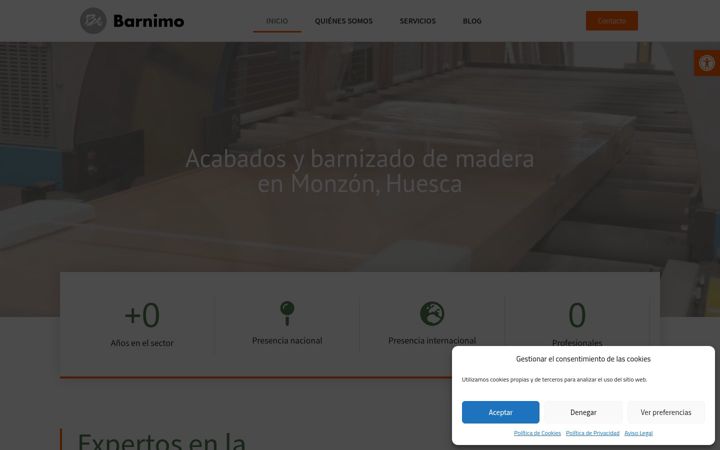 Screenshot of barnimo.es