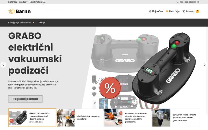Screenshot of barnn.eu