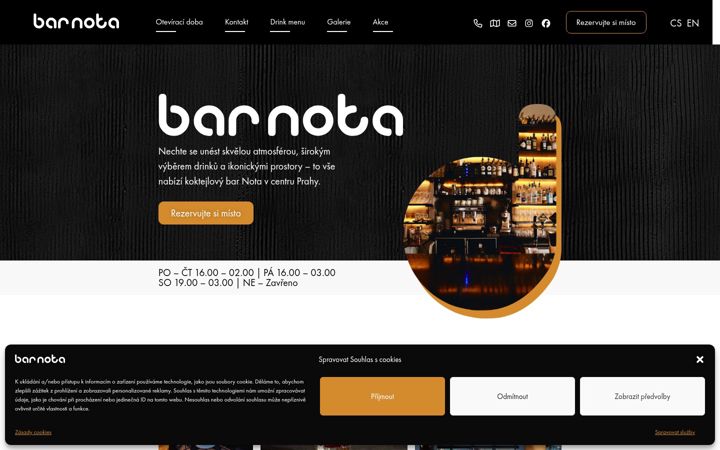 Screenshot of barnota.cz
