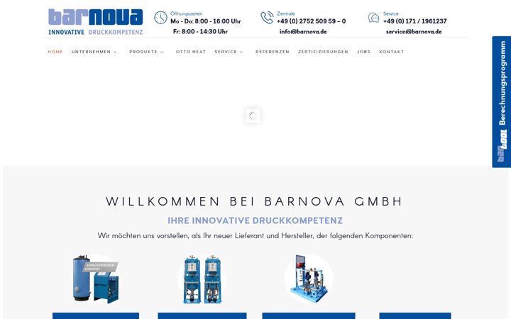 Screenshot of barnova.de