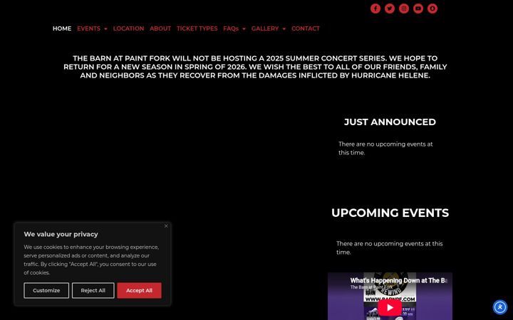 Screenshot of barnpf.com
