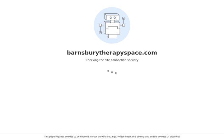 Screenshot of barnsburytherapyspace.com
