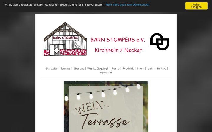 Screenshot of barnstompers.de