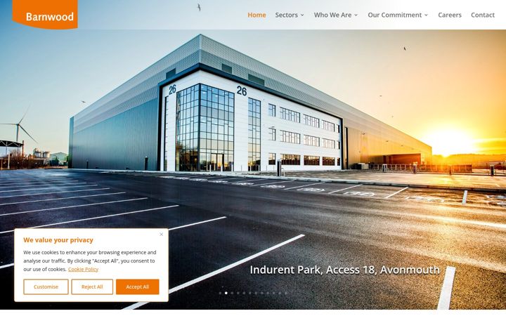 Screenshot of barnwood.co.uk
