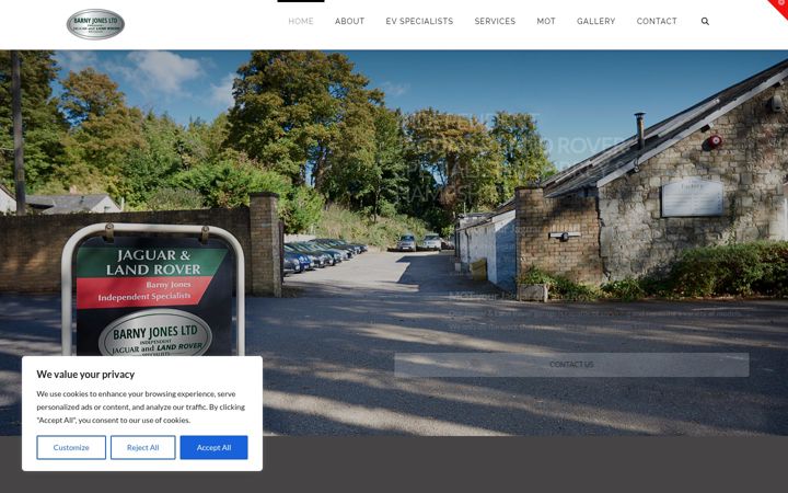 Screenshot of barnyjones.co.uk