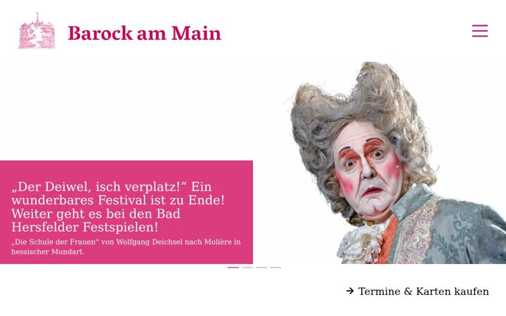 Screenshot of barock-am-main.com