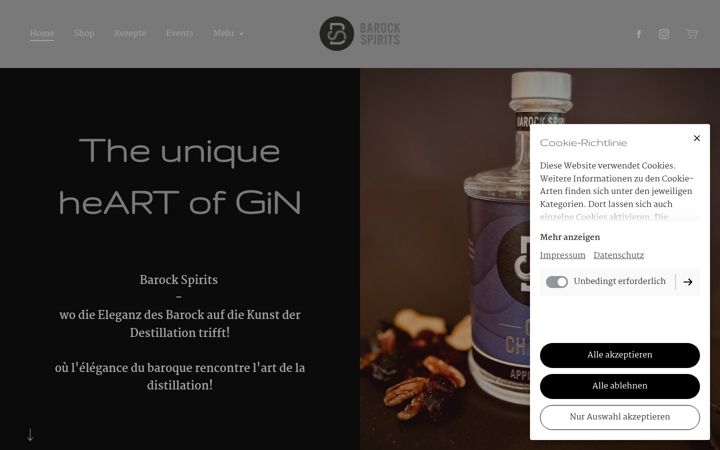Screenshot of barockspirits.ch