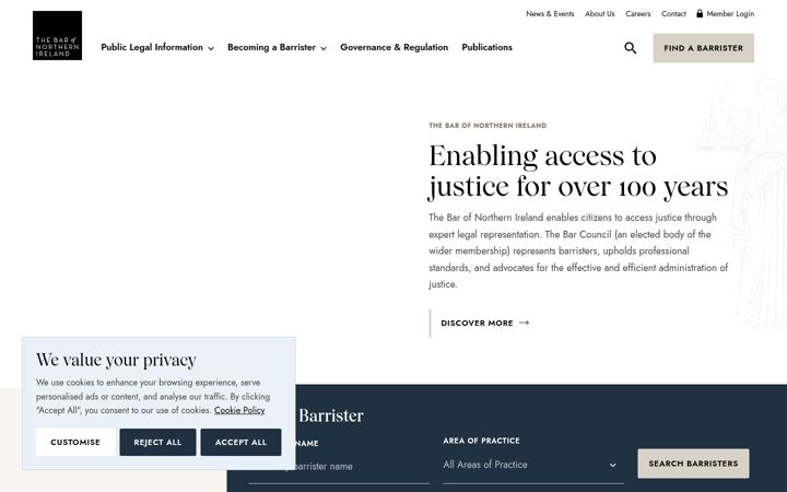 Screenshot of barofni.com